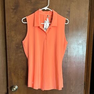 ⭐️ BRAND NEW ⭐️ ADIDAS Sleeveless Polo Golf Shirt Top ⛳️